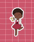 & Juliet the Musical Inspired Vinyl Sticker – Juliet | Perfect for Laptops, Water Bottles, Scrapbooks & More