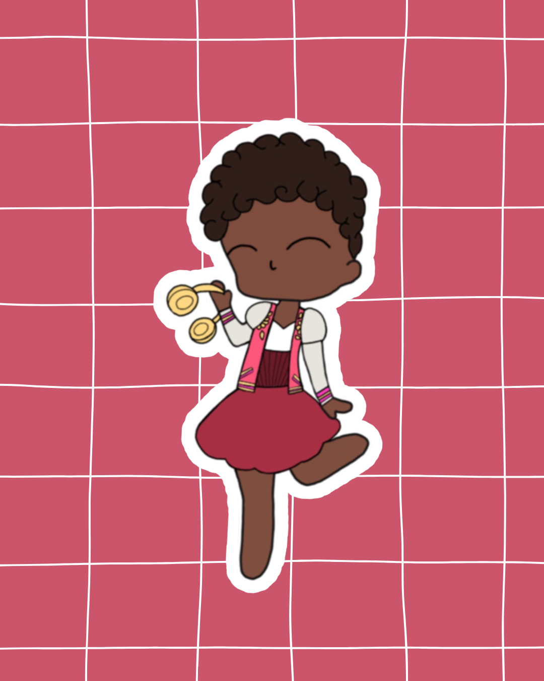 & Juliet the Musical Inspired Vinyl Sticker – Juliet | Perfect for Laptops, Water Bottles, Scrapbooks & More
