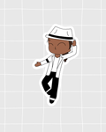 MJ the Musical Inspired Vinyl Sticker – MJ | Perfect for Laptops, Water Bottles, Scrapbooks & More