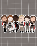 Chicago the Musical Inspired Vinyl Sticker – Cell Block Tango |Perfect for Laptops, Water Bottles, Scrapbooks & More