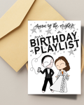 Phantom of the Opera the musical Inspired Birthday Card and Envelope- Musical theatre gift