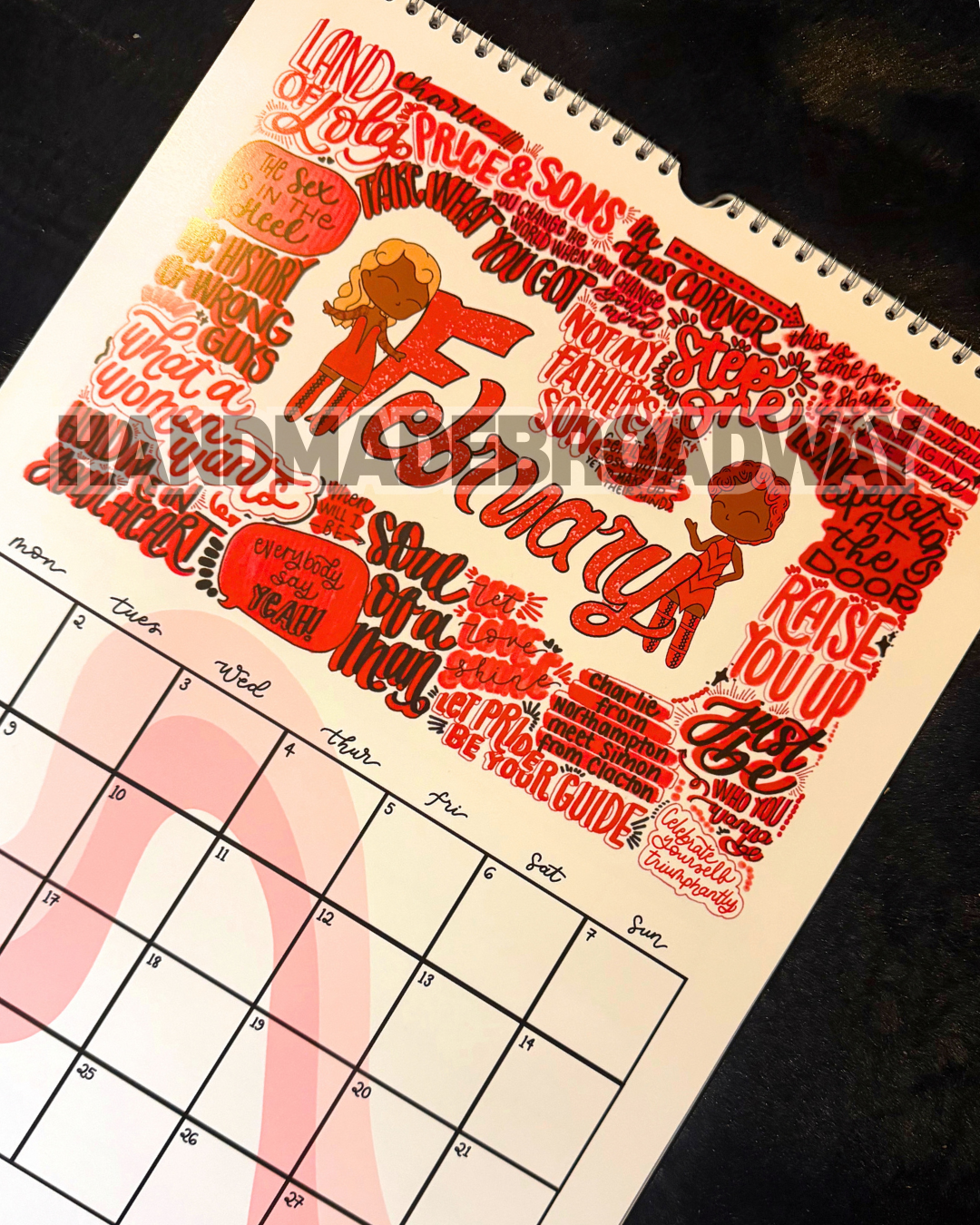 2027 Musical Theatre Calendar