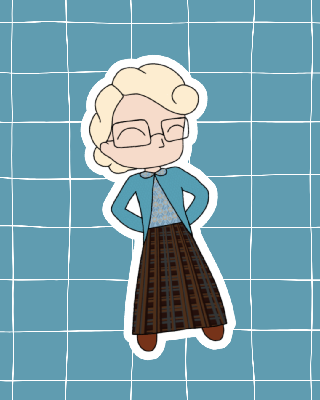 Mrs Doubtfire the Musical Inspired Vinyl Sticker | Mrs Doubtfire – Perfect for Laptops, Water Bottles, Scrapbooks & More