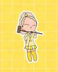 Heathers the Musical Inspired Vinyl Sticker – Heather McNamara | Perfect for Laptops, Water Bottles, Scrapbooks & More
