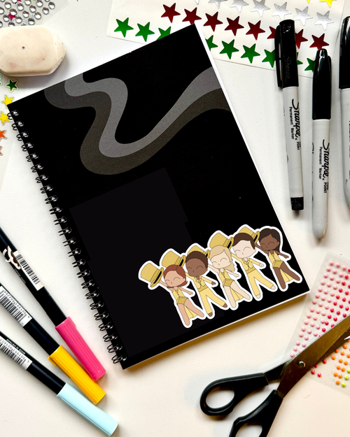 A Chorus Line  | A Chorus Line the Musical Inspired Vinyl Sticker – Perfect for Laptops, Water Bottles, Scrapbooks & More