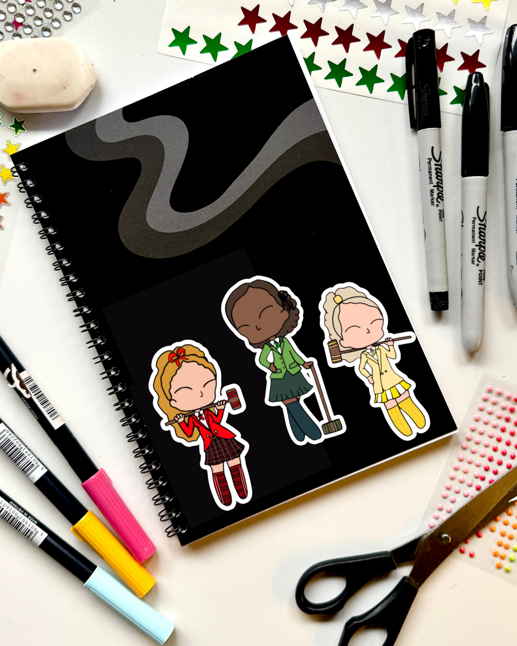 Heathers the Musical Inspired Vinyl Sticker – Heather McNamara | Perfect for Laptops, Water Bottles, Scrapbooks & More