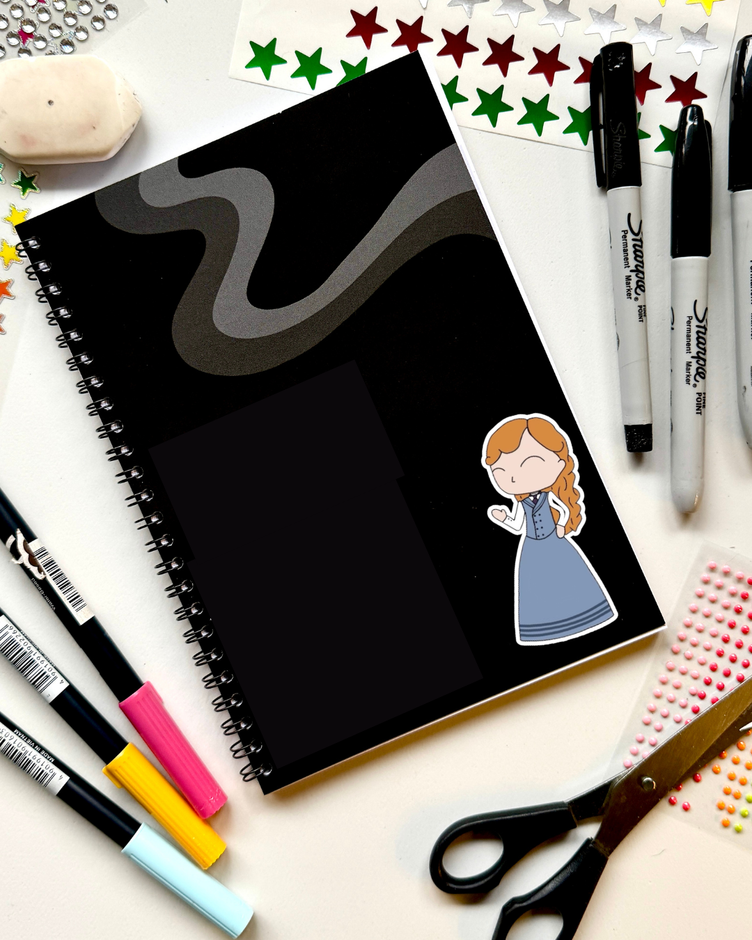 Newsies the Musical Inspired Vinyl Sticker – Katherine- West End |Perfect for Laptops, Water Bottles, Scrapbooks & More