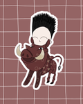 Lion King the Musical Inspired Vinyl Sticker – Pumba | Perfect for Laptops, Water Bottles, Scrapbooks & More