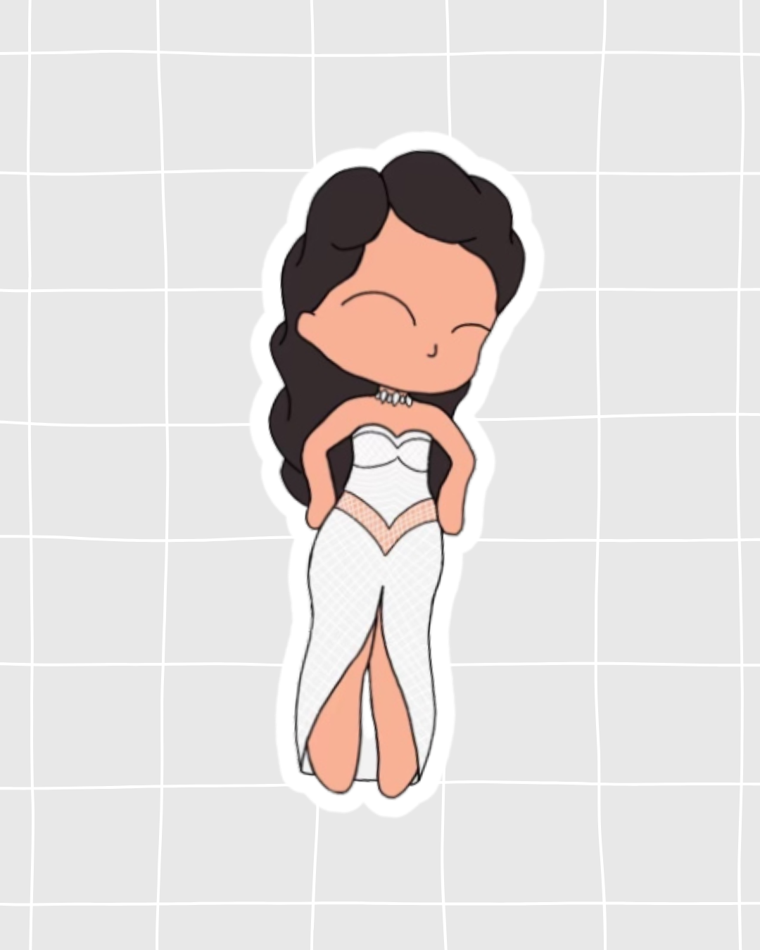 Moulin Rouge the Musical Inspired Vinyl Sticker – Satine | Perfect for Laptops, Water Bottles, Scrapbooks & More