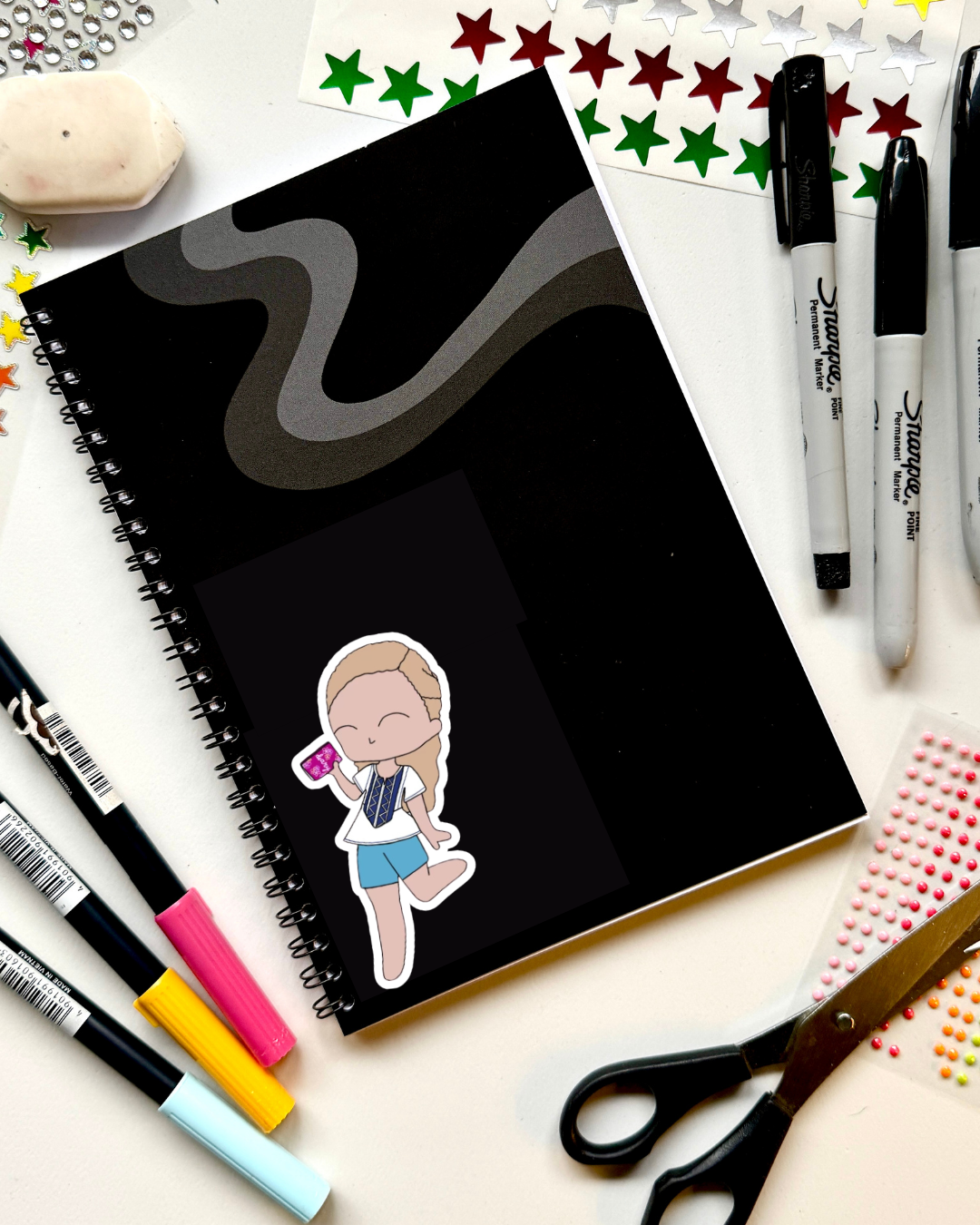 Mamma Mia the Musical Inspired Vinyl Sticker – Sophie | Perfect for Laptops, Water Bottles, Scrapbooks & More