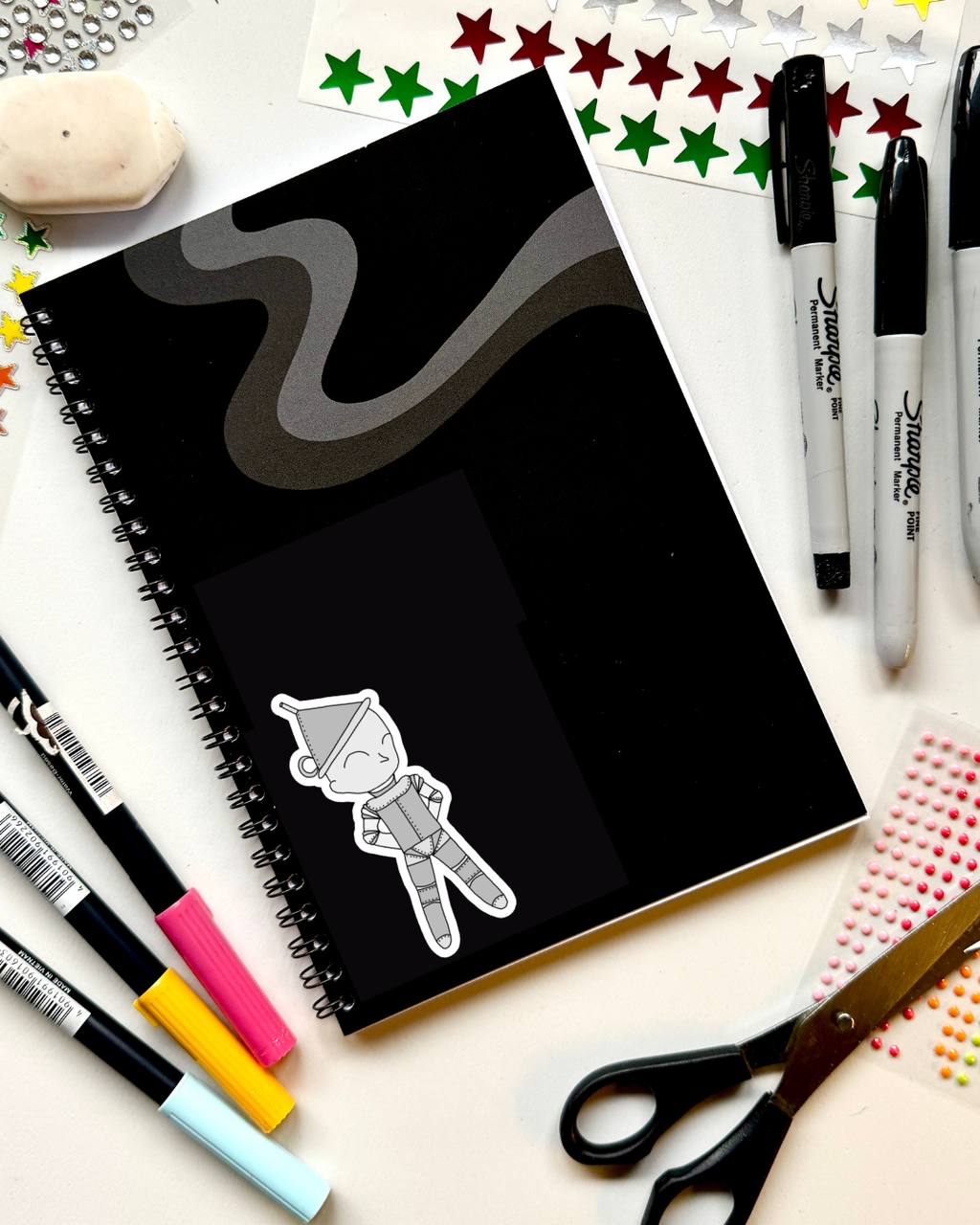 Wizard of Oz the Musical Inspired Vinyl Sticker – TinMan | Perfect for Laptops, Water Bottles, Scrapbooks & More