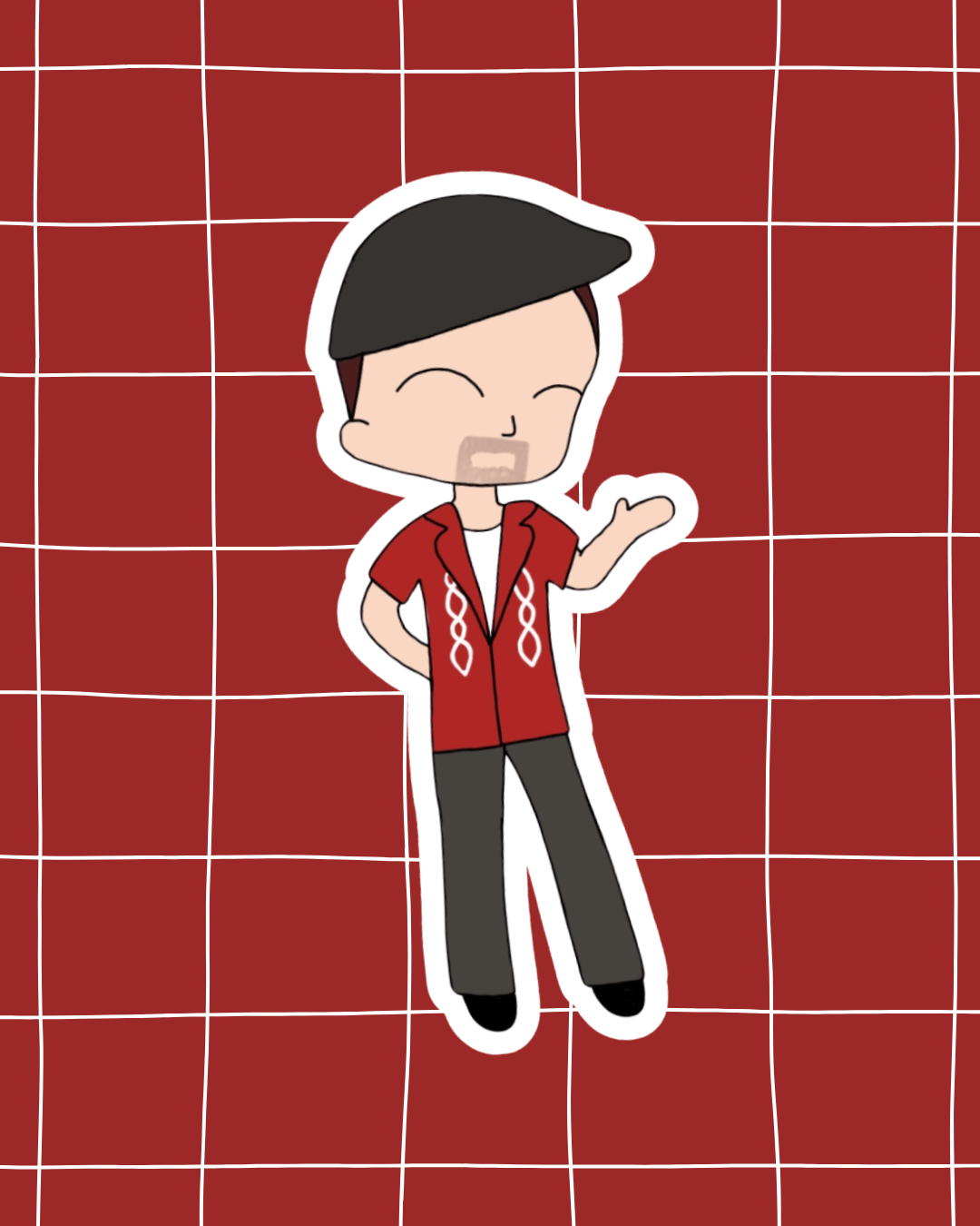 In the heights the Musical Inspired Vinyl Sticker – Usnavi |  Perfect for Laptops, Water Bottles, Scrapbooks & More