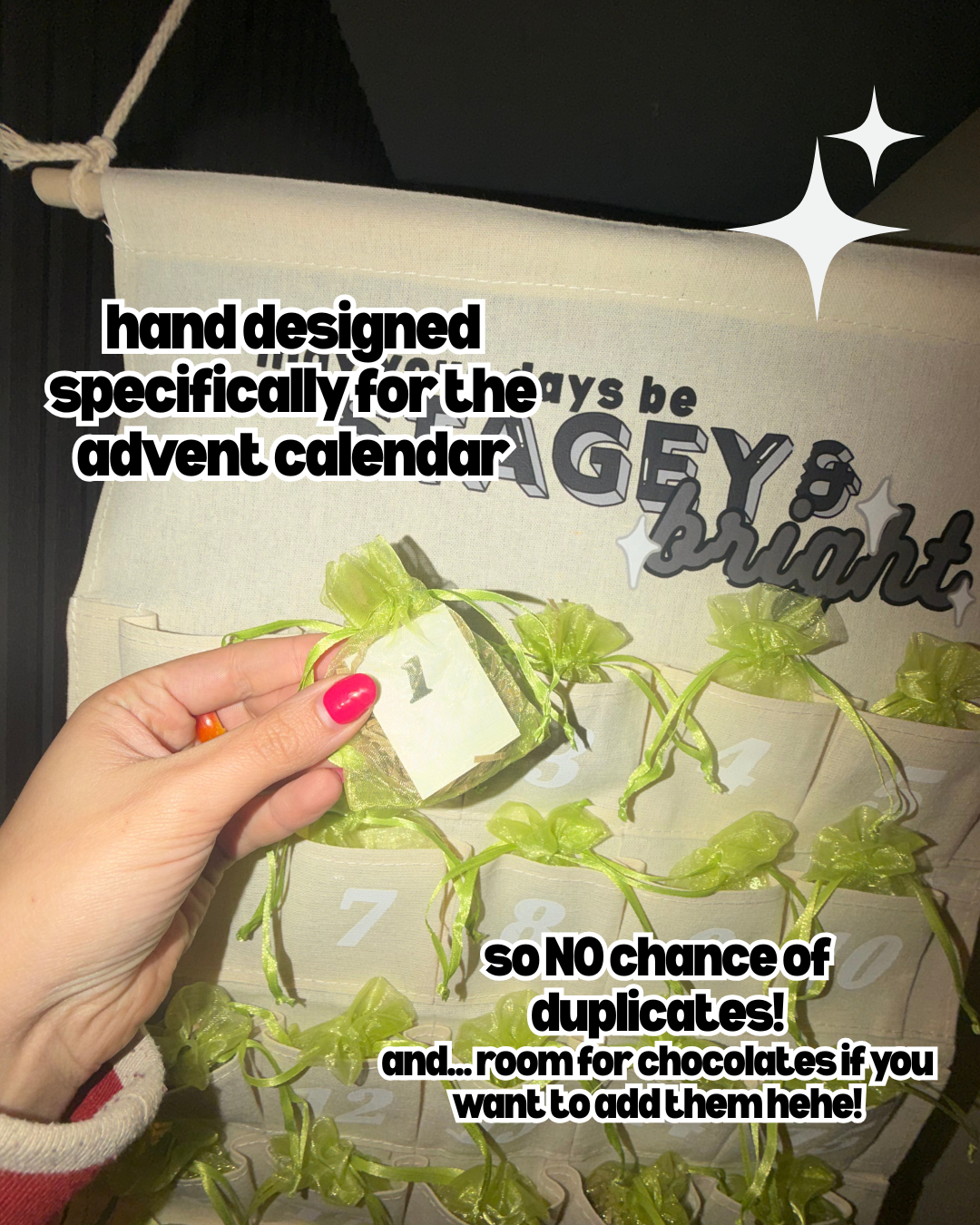 PREORDER - 25 Day "Stagey and Bright" Advent Calendar and Refills