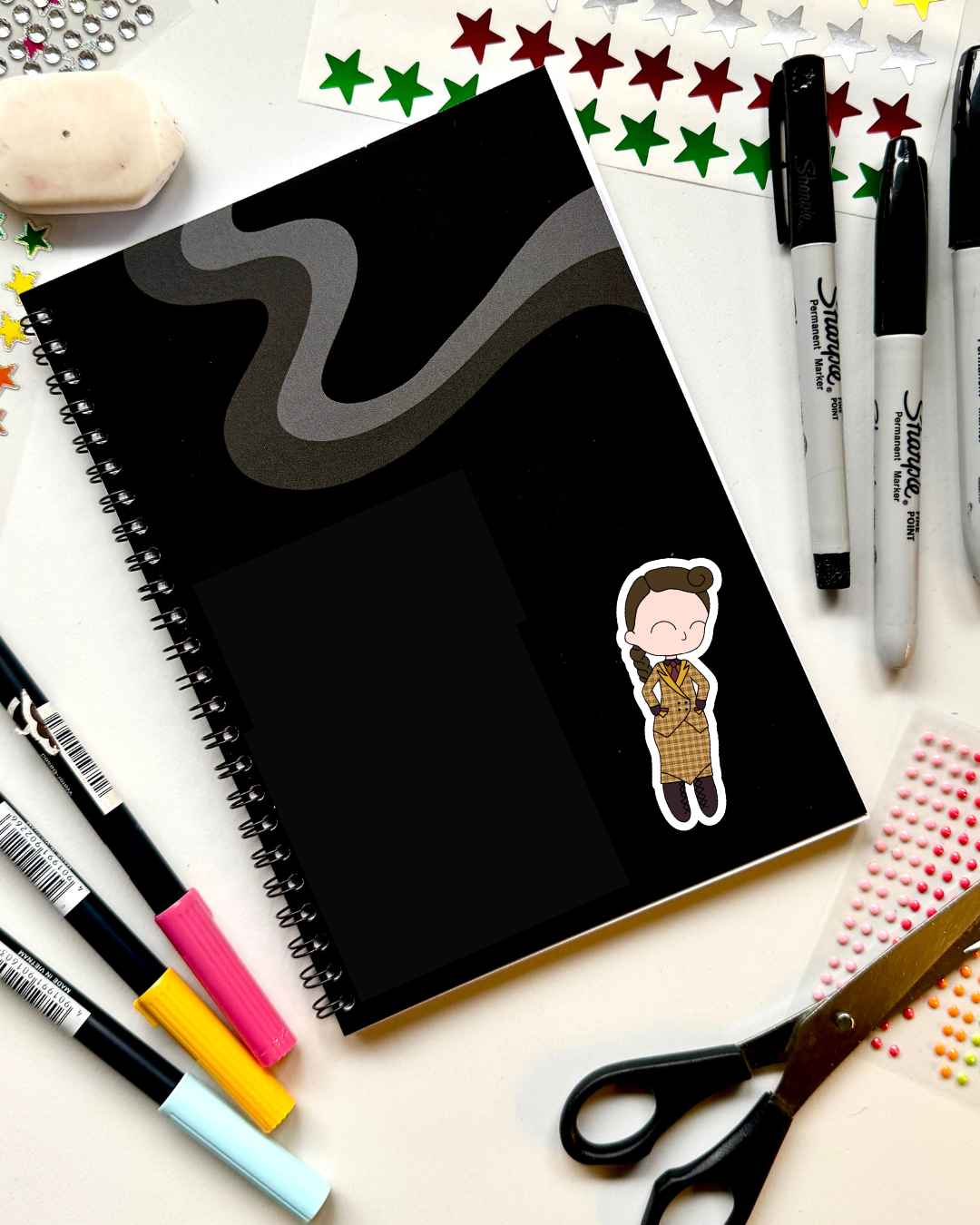 Paddington the Musical Inspired Vinyl Sticker –  Millicent Clyde | Perfect for Laptops, Water Bottles, Scrapbooks & More