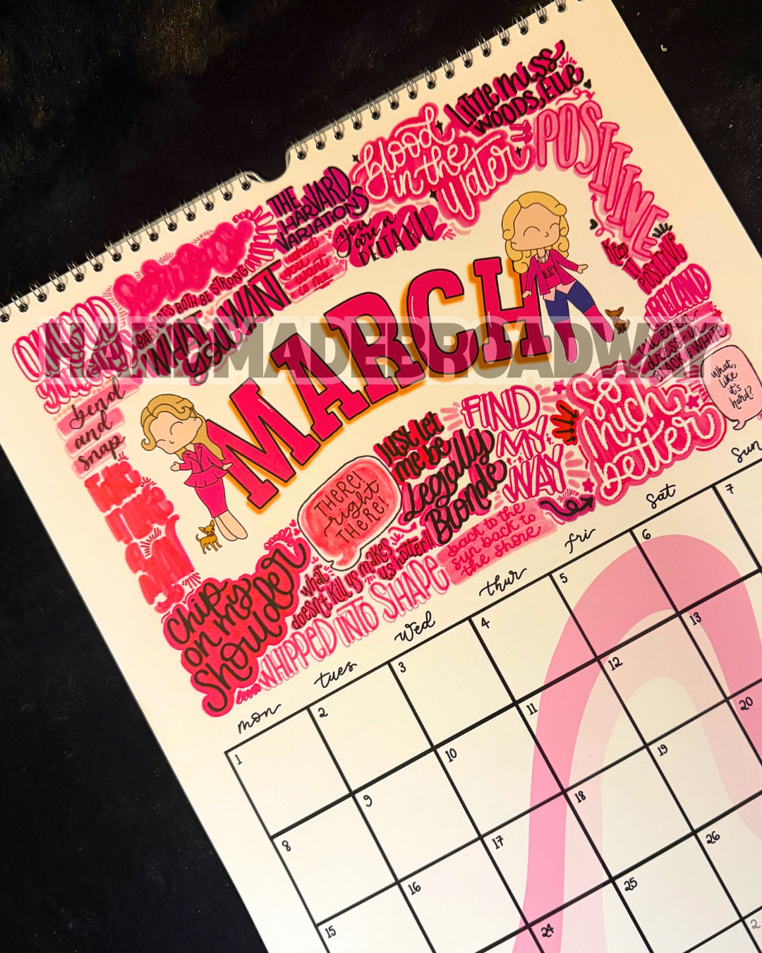 2027 Musical Theatre Calendar