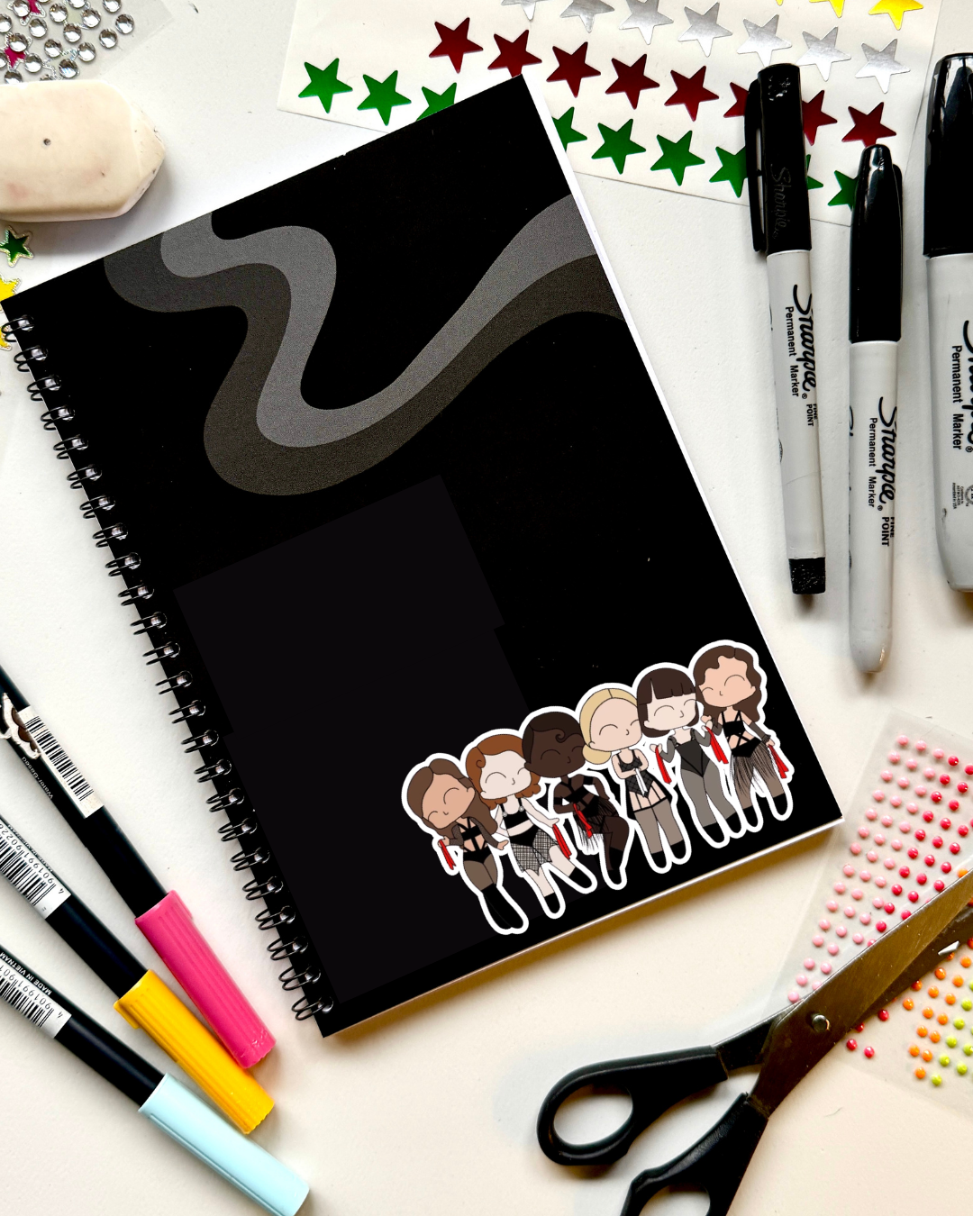Chicago the Musical Inspired Vinyl Sticker – Cell Block Tango |Perfect for Laptops, Water Bottles, Scrapbooks & More