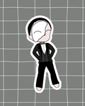 Phantom of the Opera the Musical Inspired Vinyl Sticker | Phantom – Perfect for Laptops, Water Bottles, Scrapbooks & More