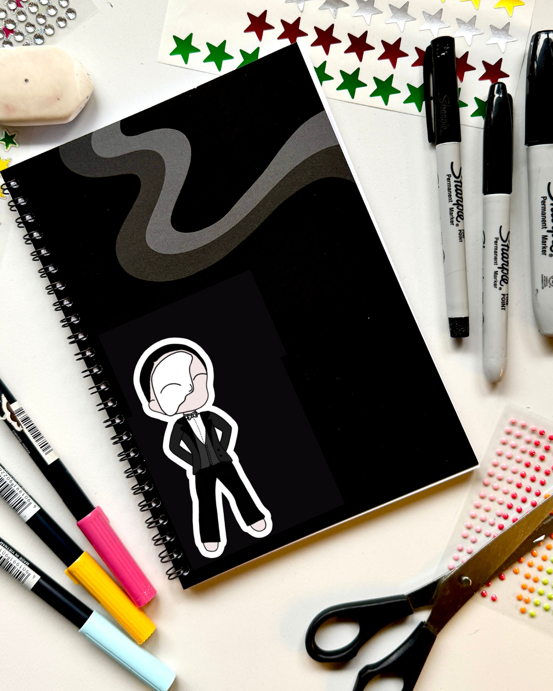 Phantom of the Opera the Musical Inspired Vinyl Sticker | Phantom – Perfect for Laptops, Water Bottles, Scrapbooks & More
