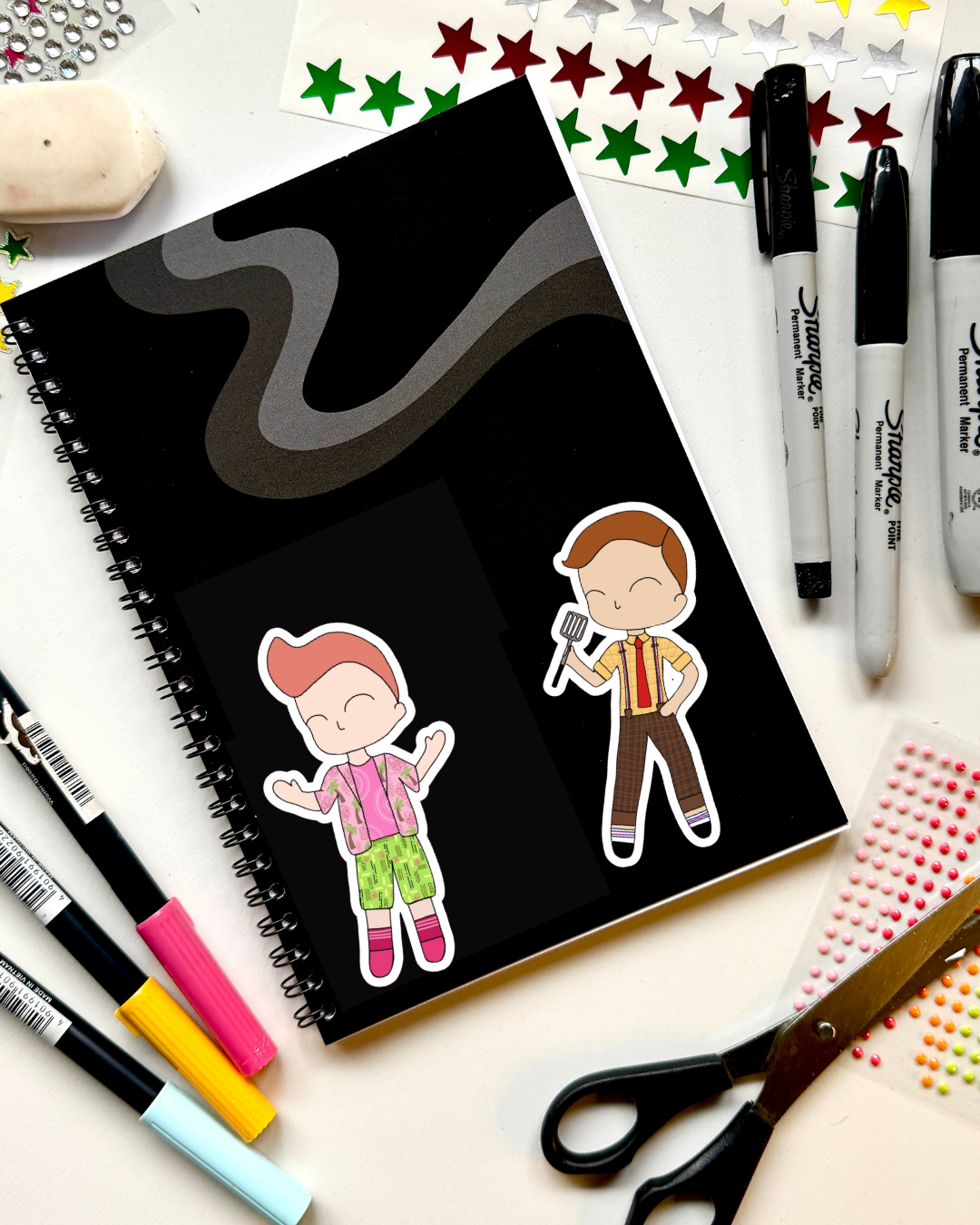SpongeBob the Musical Inspired Vinyl Sticker –Patrick |  Perfect for Laptops, Water Bottles, Scrapbooks & More