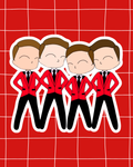 Jersey Boys | Jersey Boys the Musical Inspired Vinyl Sticker – Perfect for Laptops, Water Bottles, Scrapbooks & More