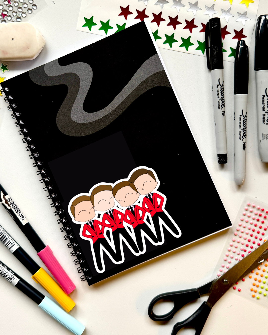 Jersey Boys | Jersey Boys the Musical Inspired Vinyl Sticker – Perfect for Laptops, Water Bottles, Scrapbooks & More