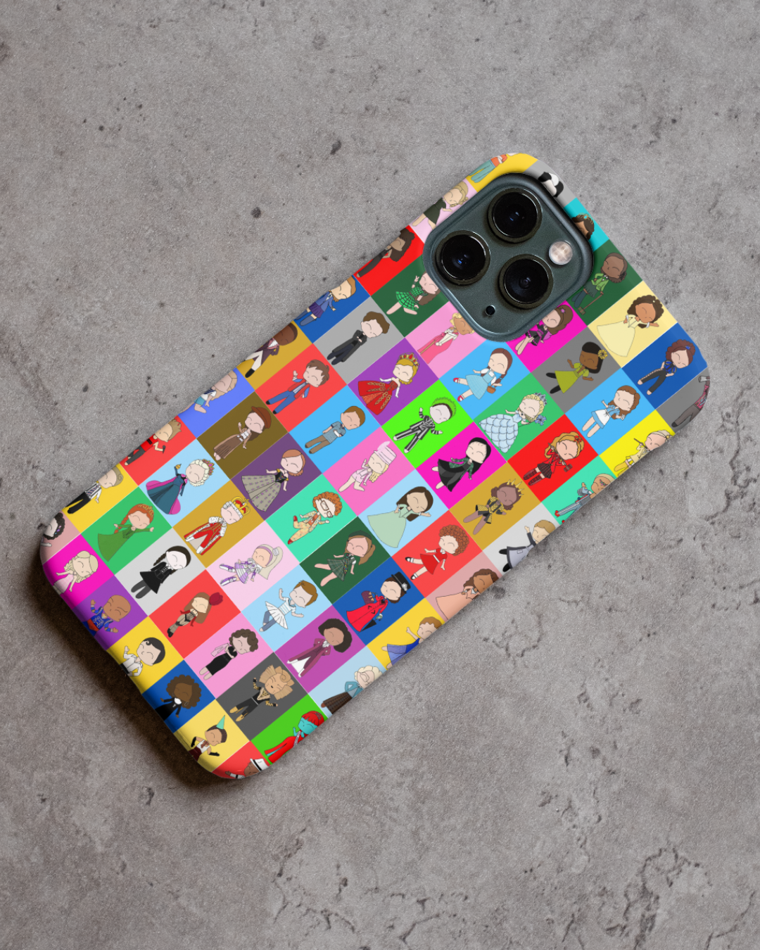 Musical Theatre Inspired Character Phone Case