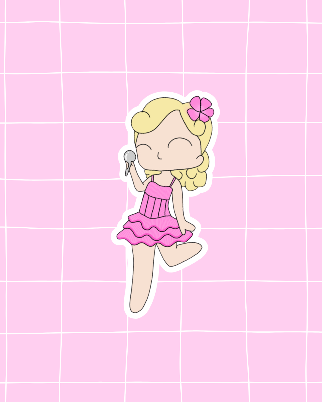 Wicked the Musical Inspired Vinyl Sticker – Glinda | Perfect for Laptops, Water Bottles, Scrapbooks & More