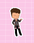 & Juliet the Musical Inspired Vinyl Sticker – Romeo |  Perfect for Laptops, Water Bottles, Scrapbooks & More