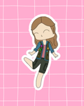 Mean Girls the Musical Inspired Vinyl Sticker – Cady | Perfect for Laptops, Water Bottles, Scrapbooks & More