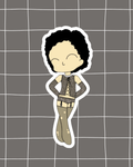 Rocky Horror Picture Show the Musical Inspired Vinyl Sticker | Frank-N-Furter – Perfect for Laptops, Water Bottles, Scrapbooks & More