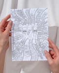 Mamma Mia Colouring Sheet - Musical Inspired gift