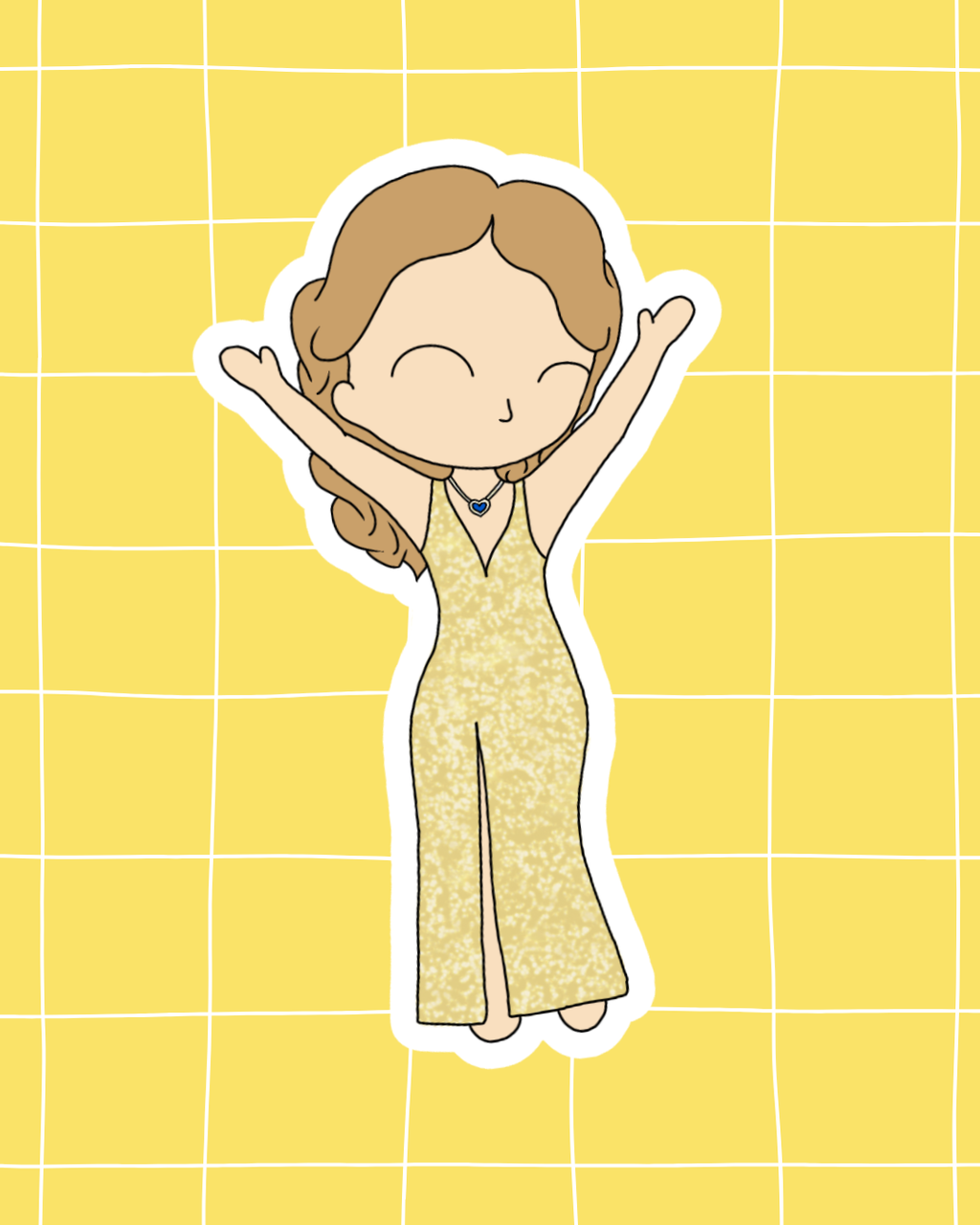 Titanique the Musical Inspired Vinyl Sticker | Celine Dion – Perfect for Laptops, Water Bottles, Scrapbooks & More