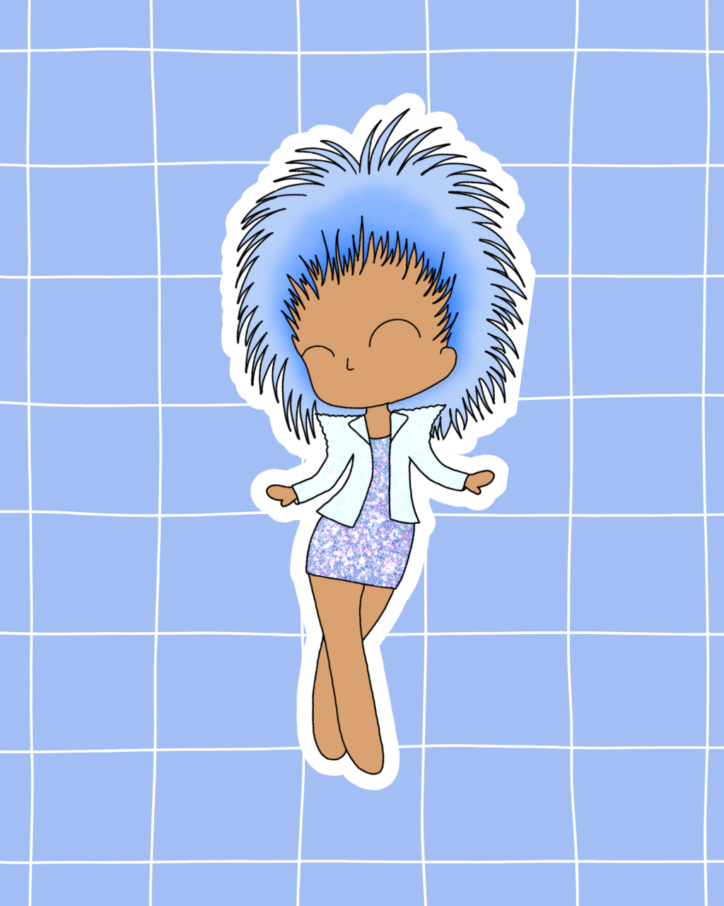 Titanique the Musical Inspired Vinyl Sticker | Iceberg – Perfect for Laptops, Water Bottles, Scrapbooks & More