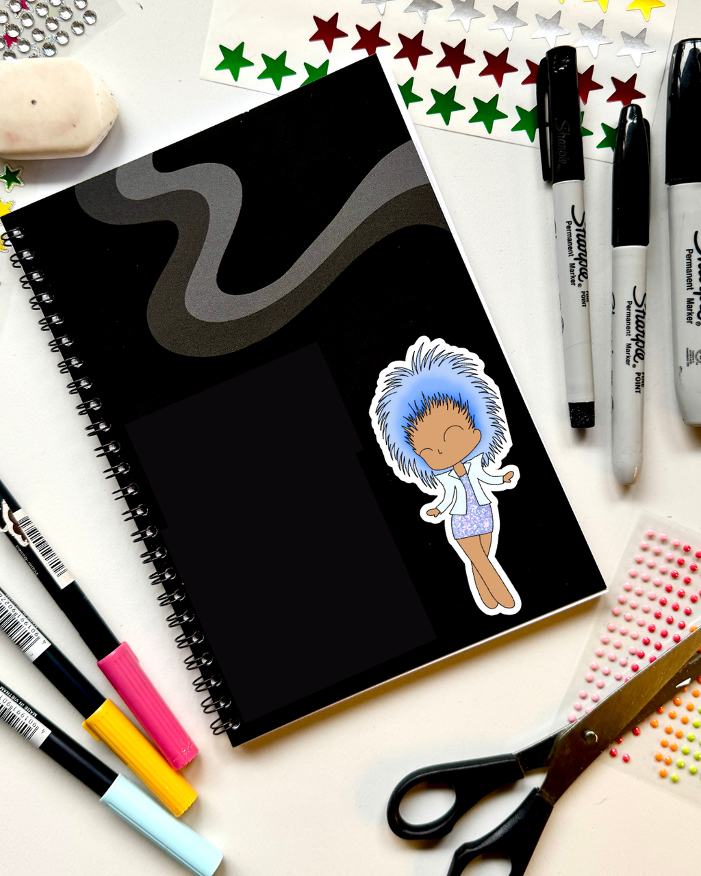 Titanique the Musical Inspired Vinyl Sticker | Iceberg – Perfect for Laptops, Water Bottles, Scrapbooks & More