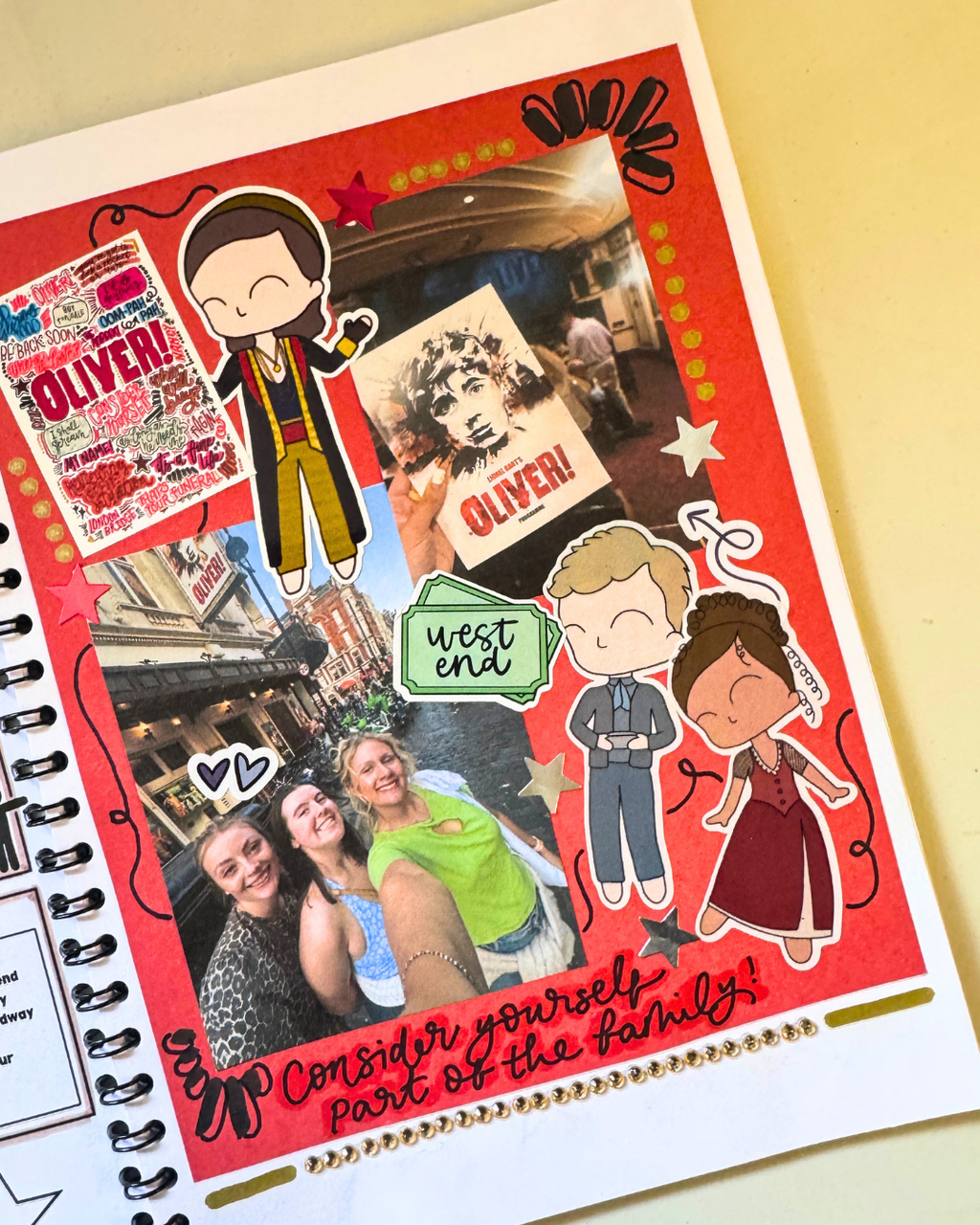 Memory Book - Musical theatre scrapbook