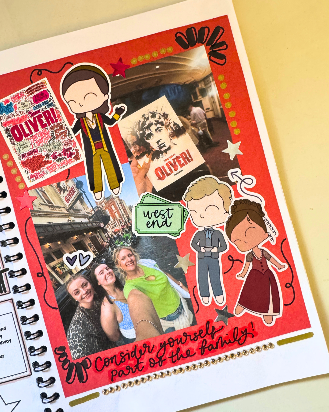 Memory Book - Musical theatre scrapbook