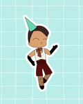 Cabaret the Musical Inspired Vinyl Sticker – Emcee | Perfect for Laptops, Water Bottles, Scrapbooks & More