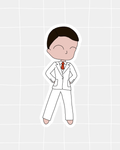 Great Gatsby the Musical Inspired Vinyl Sticker | Jay Gatsby – Perfect for Laptops, Water Bottles, Scrapbooks & More