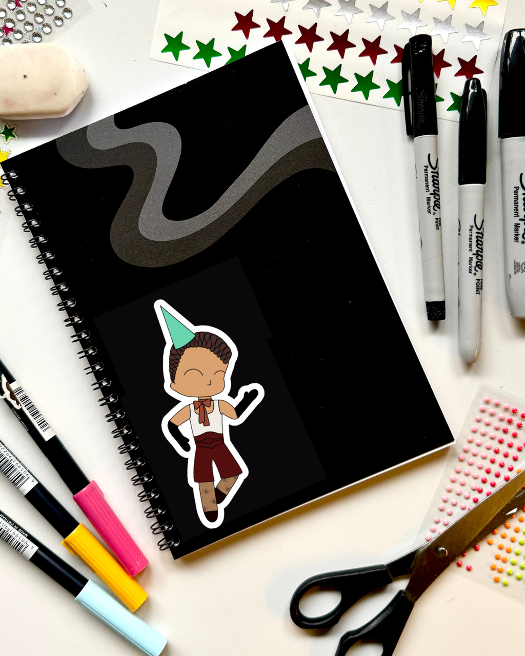 Cabaret the Musical Inspired Vinyl Sticker – Emcee | Perfect for Laptops, Water Bottles, Scrapbooks & More