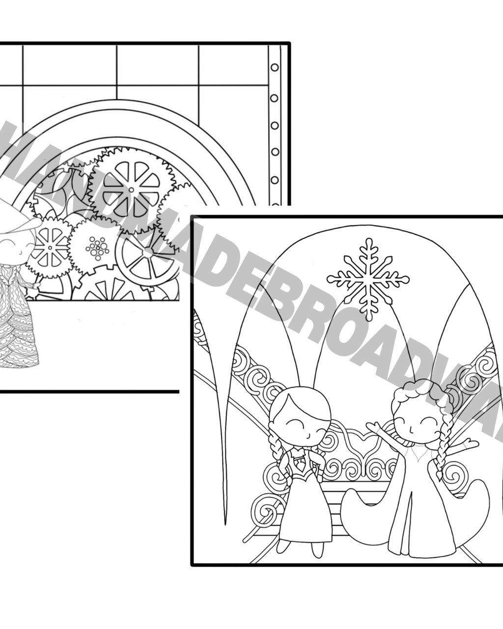 Paint the Stage - 16 Page Colouring Book - Volume 1
