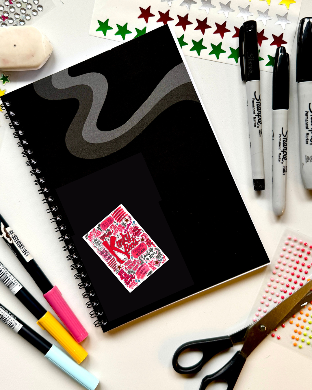 Kinky Boots Inspired Vinyl Poster Sticker – Perfect for Laptops, Water Bottles, Scrapbooks & More