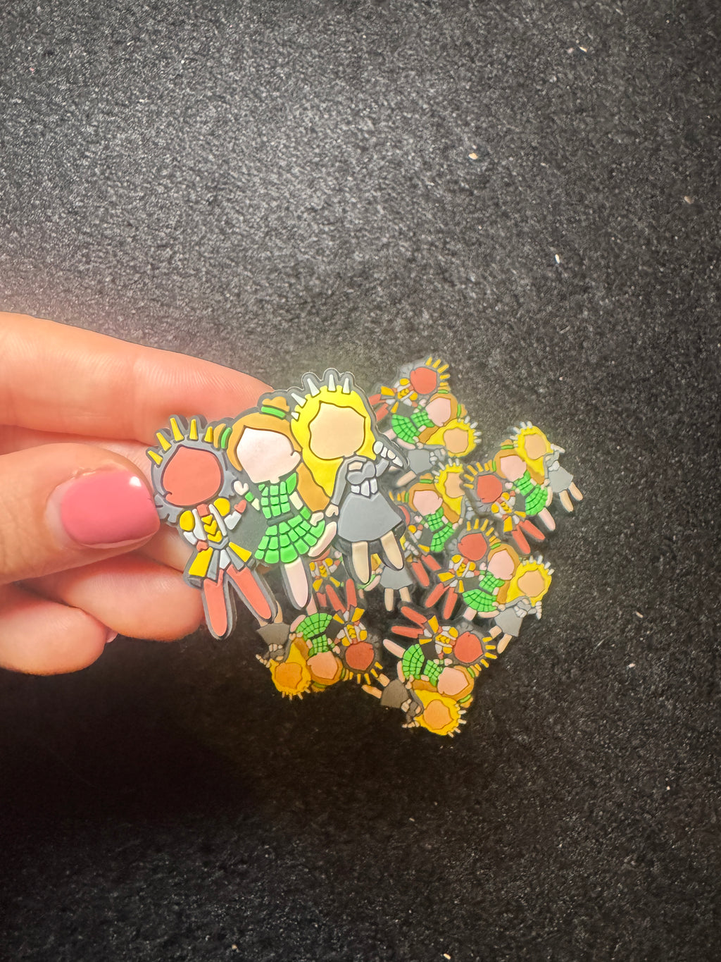Six the Musical inspired Jibbit - Croc Charm