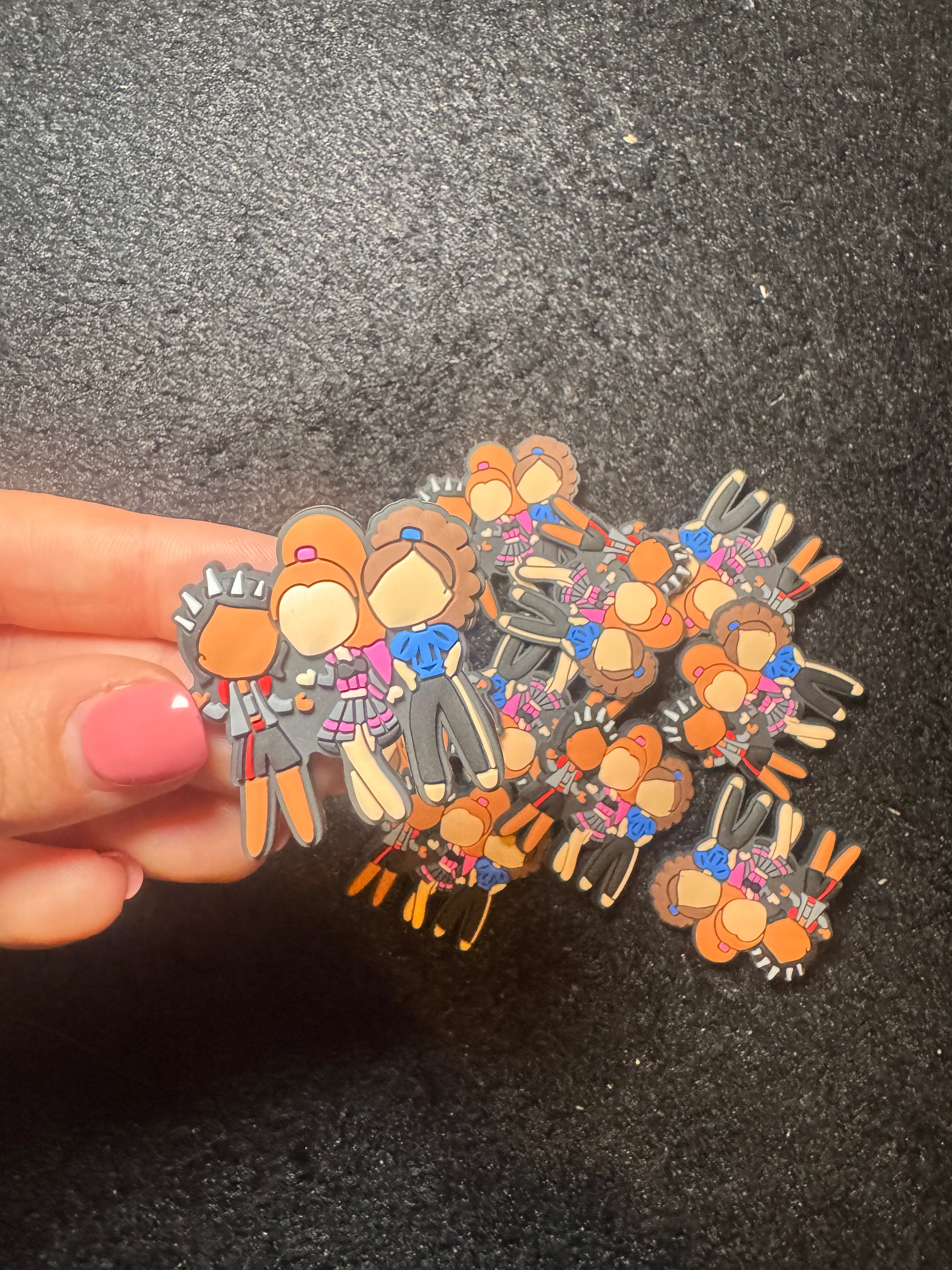 Six the Musical inspired Jibbit - Croc Charm