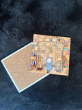 Matilda Inspired Hand Pressed Coaster