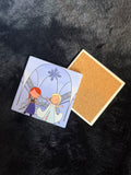 Frozen the Musical Inspired Hand Pressed Coaster