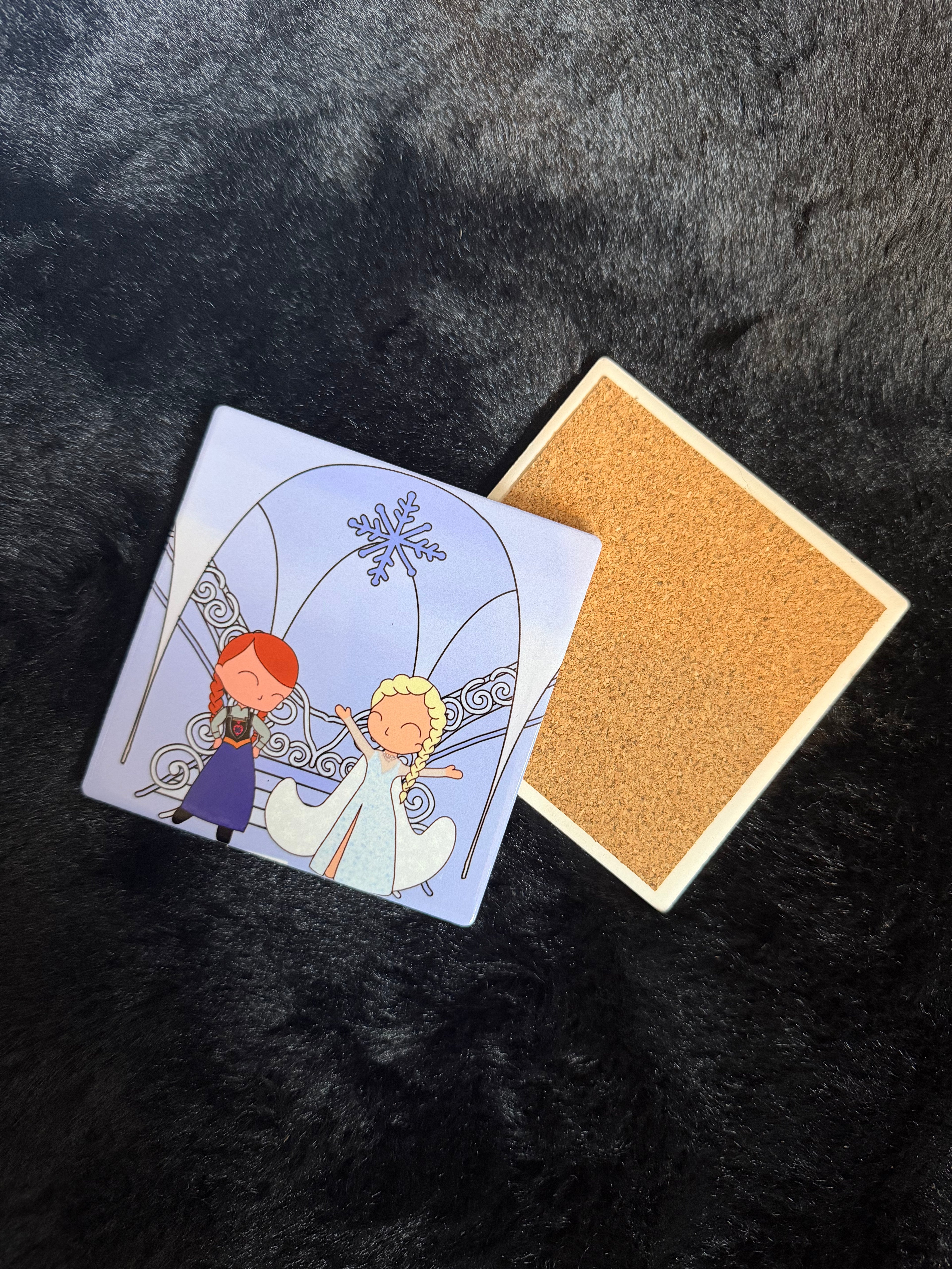 Frozen the Musical Inspired Hand Pressed Coaster