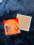 Lion King the Musical Inspired Hand Pressed Coaster