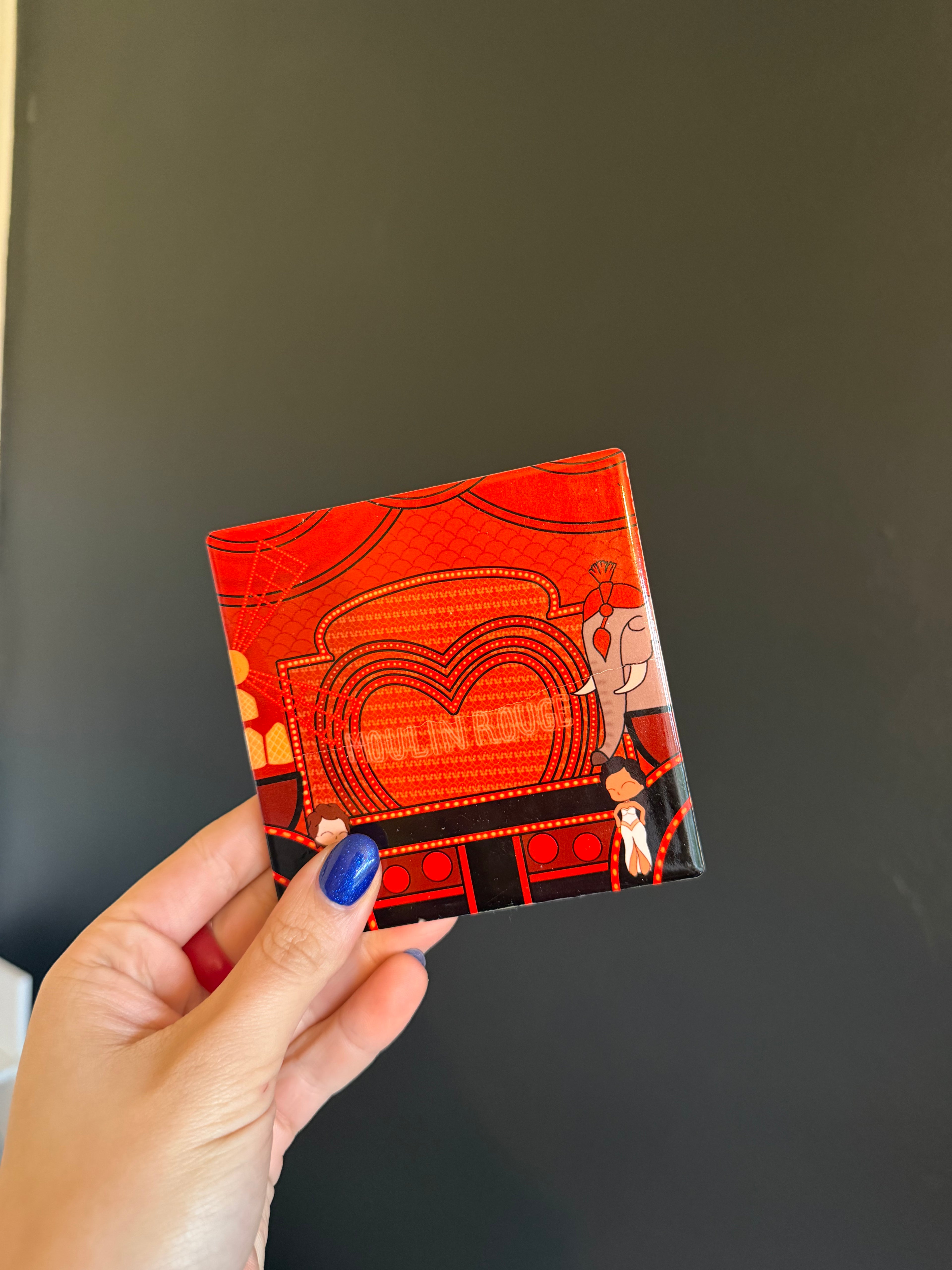 Moulin Rouge the Musical Inspired Hand Pressed Coaster