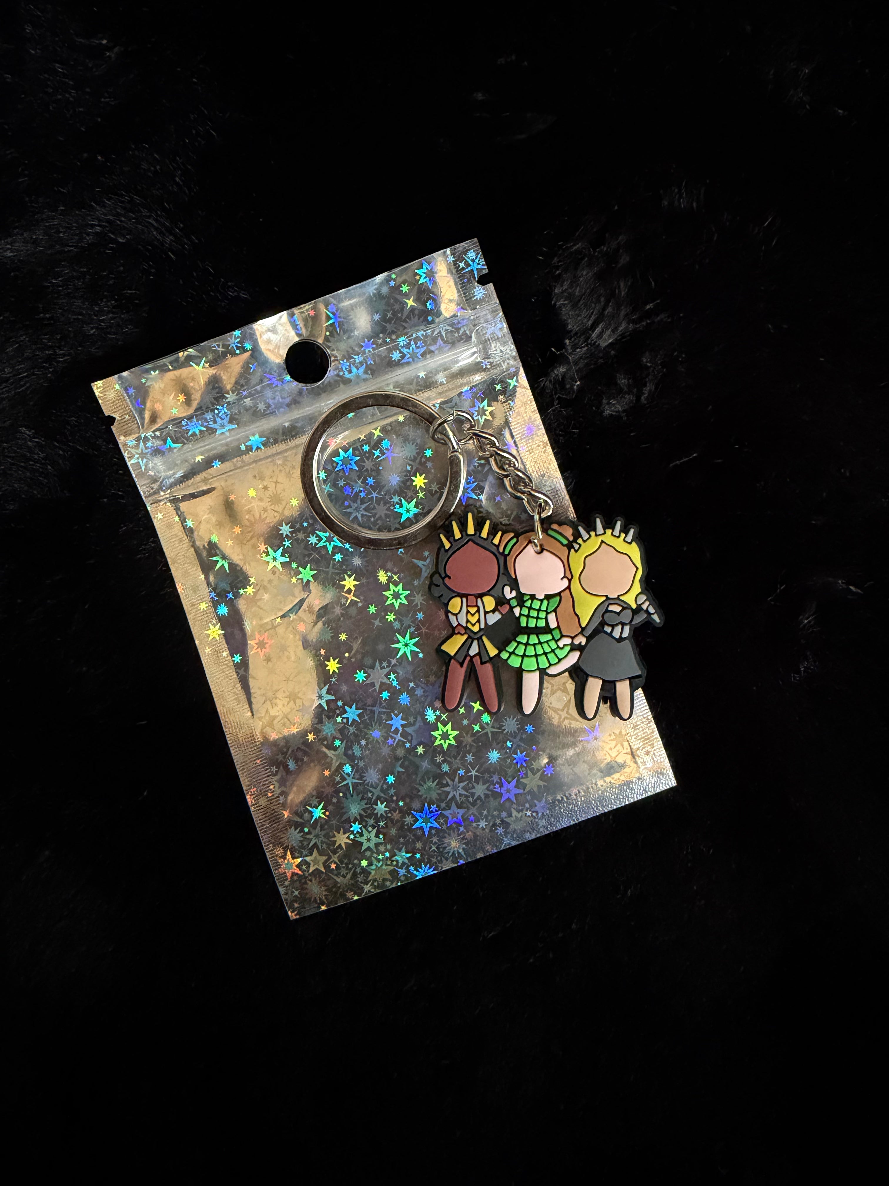 Six the Musical - Mini Keyring | 1st 3 queens
