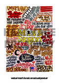 Miss Saigon- Musical Inspired Glossy Print - Originally Hand Drawn